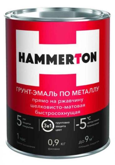 Грунт-эмаль Hammerton по ржавчине