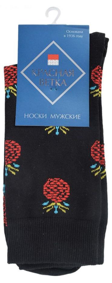 Носки мужские «Красная Ветка» С1351 черные, р.25