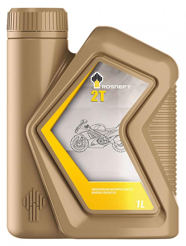 Масло моторное Rosneft 2T, минеральное, 1 л