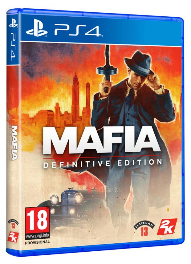 Игра для Sony PS4 Mafia: Difinitive edition, русская версия