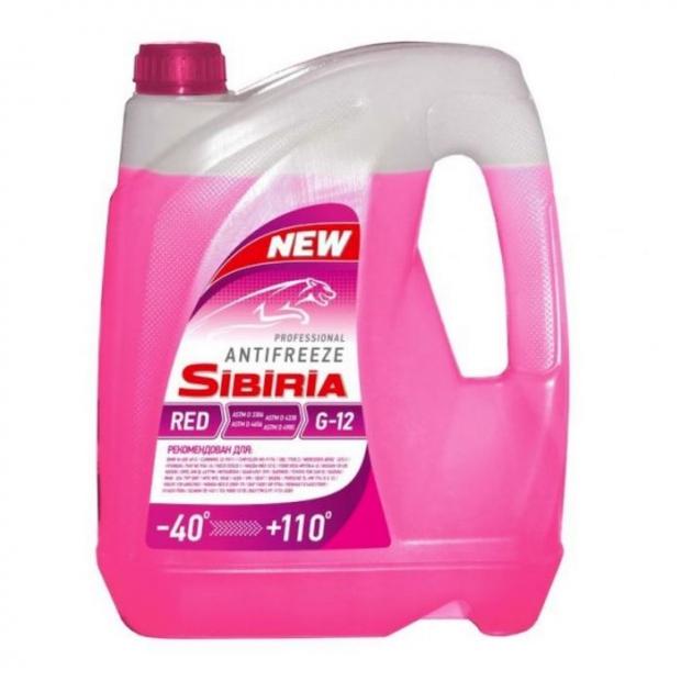 Антифриз Sibiria Antifreeze 12G, 5 кг