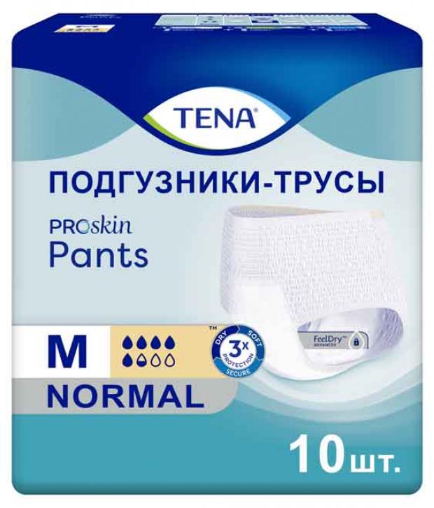 Подгузники-трусы для взрослых урологические Tena Pants размер M 80-110 см, 10 шт