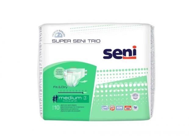 Подгузники урологические для взрослых Seni Super Trio размер M, 10 шт