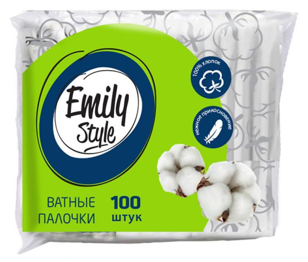 Ватные палочки Emily Style, 100 шт