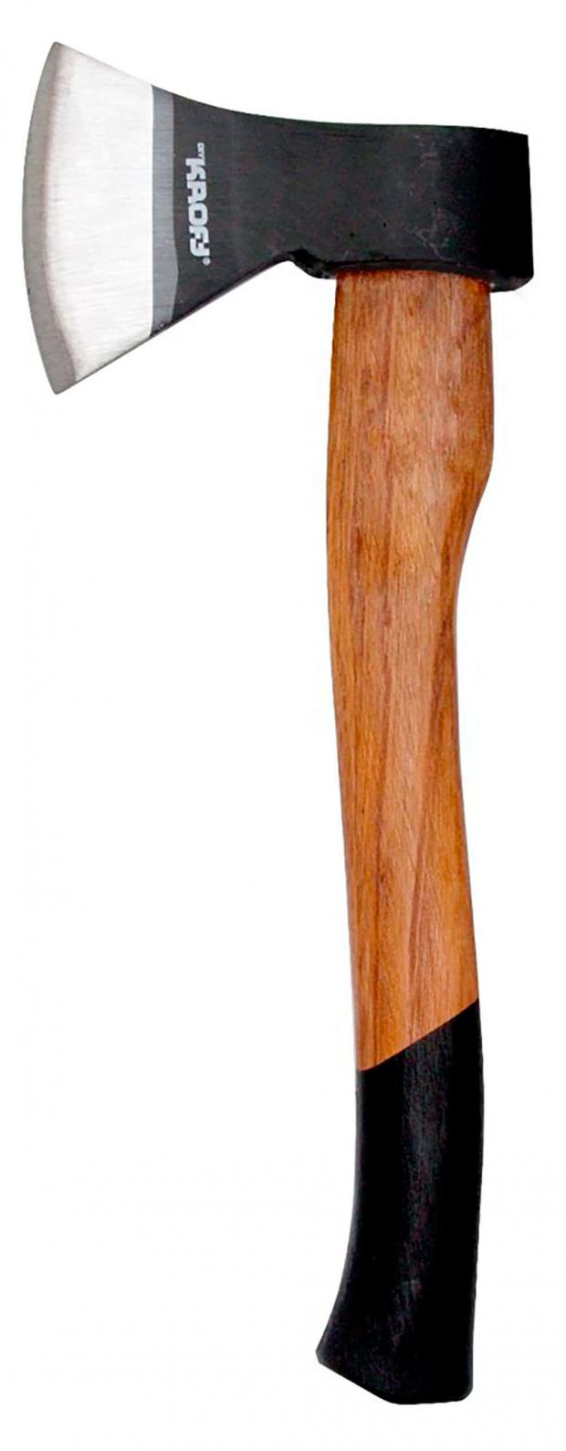 Топор Kroft с деревянной ручкой, 600 г