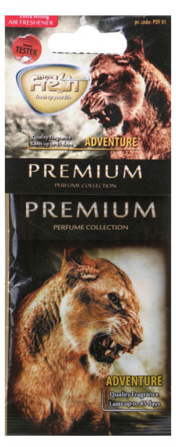 Ароматизатор подвесной Fresh Way Premium Dry бумажный