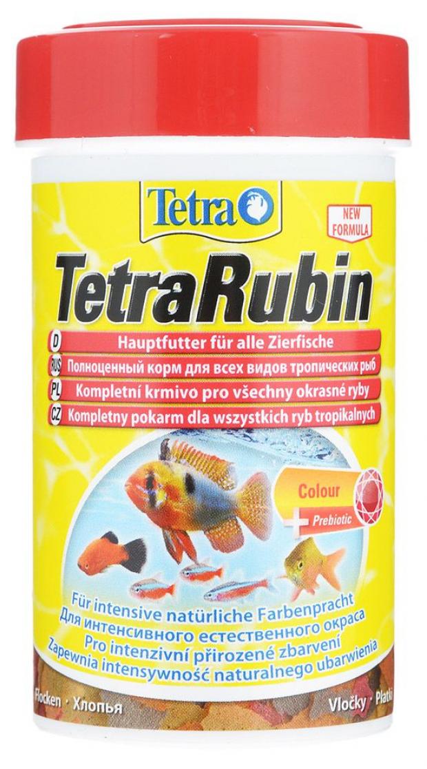 Корм для тропических рыб Tetra TetraRubin улучшение окраса, 100 мл