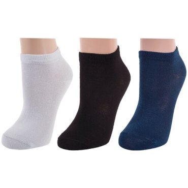 Комплект из 3 пар женских бамбуковых носков RuSocks (Орудьевский трикотаж) микс 2, размер 25