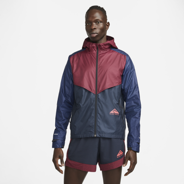 Мужская куртка для трейлраннинга Nike Windrunner - Красный