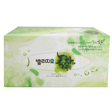 Салфетки для лица Monalisa Bellagio Green Tea с экстрактом зеленого чая 2х-слойные 210 шт. в уп.