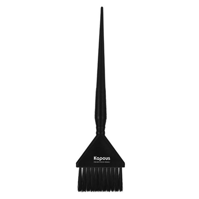 Кисть прямая для окрашивания Kapous Professional 214 х 56 мм цвет черный 1 шт