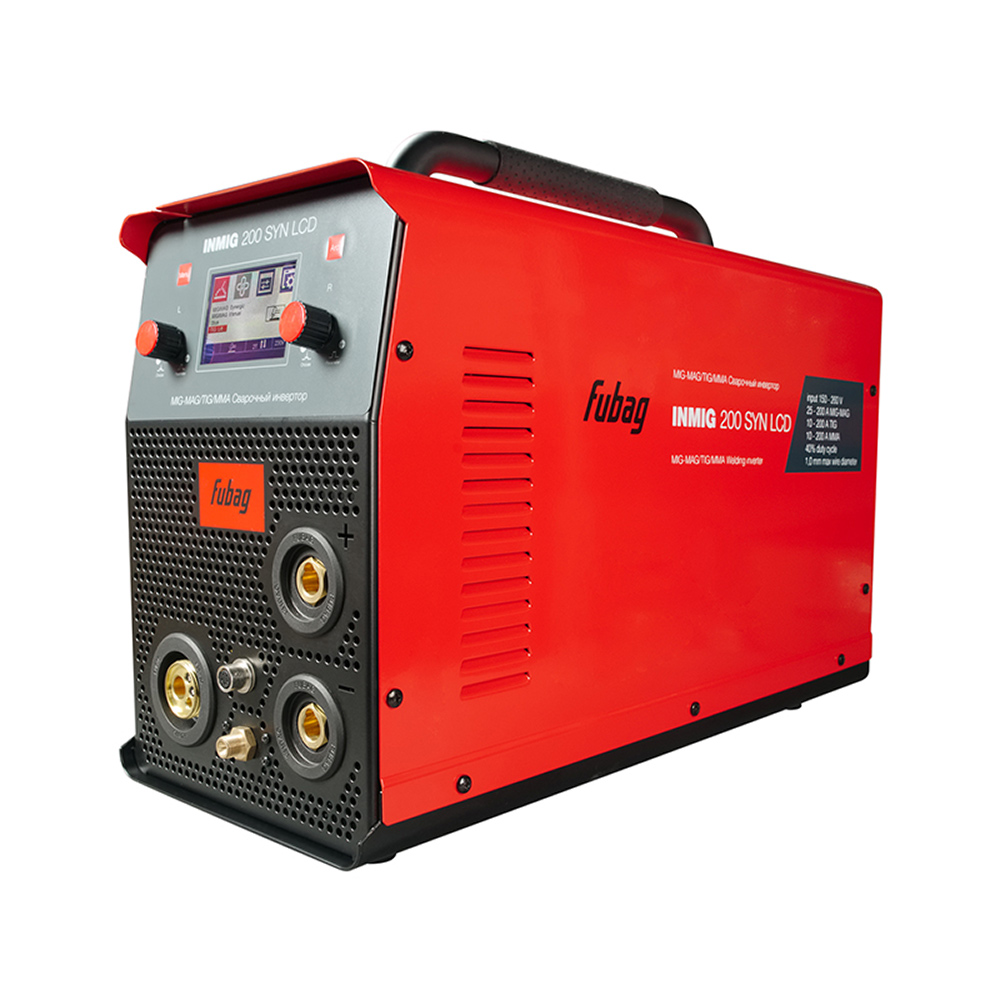 Сварочный полуавтомат Fubag INMIG 200 SYN LCD (31435.1) MIG/MAG/TIG/MMA