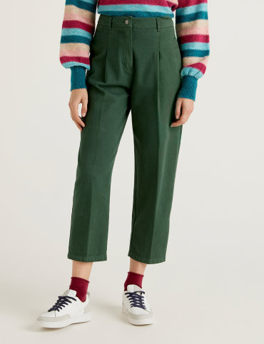 Джинсы женские United Colors of Benetton 21A_4DUK55AB4 зеленые 44