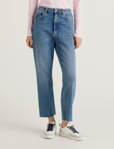 Джинсы женские United Colors of Benetton 21A_4YAJ57595 разноцветные 30