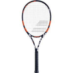 Ракетка для бадминтона Babolat Evoke 105 Gr3, арт.121223, для любит., композит, со струнами, черно-красный