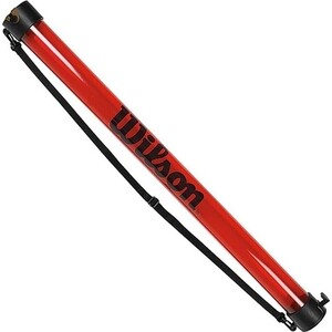Собиратель мячей Wilson Ball Pick-Up Tube, арт. WRZ323800, красно-черный