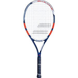 Ракетка для бадминтона Babolat Pulsion 105 Gr4, арт.121200-305, для любит., композит, со струн., темносине-белый