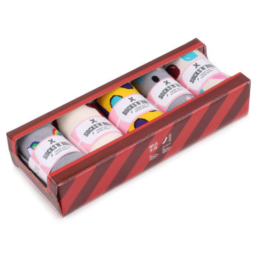 Набор носков Socks'N'Roll 5PackWomen разноцветный 35-39