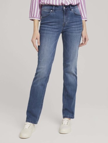 Джинсы женские TOM TAILOR 1025467 синие 27/32