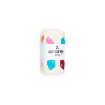 Носки Socks'N'Roll Candies белые 35-39