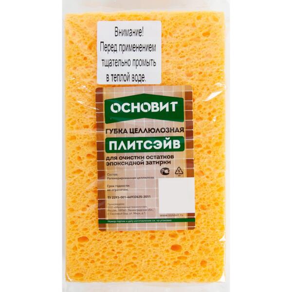 губка для очистки эпоксидных остатков основит плитсэйв