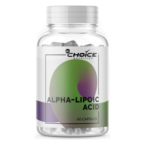 Альфа-липоевая кислота MYCHOICE NUTRITION Alpha-lipoic Acid, 1, капсулы, 60шт, 70гр, без вкуса
