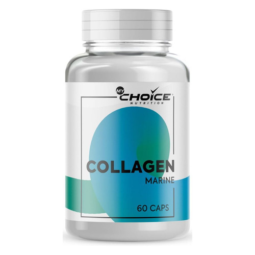 Коллаген MYCHOICE NUTRITION Marine Collagen, 1, капсулы, 60шт, 72гр, без вкуса