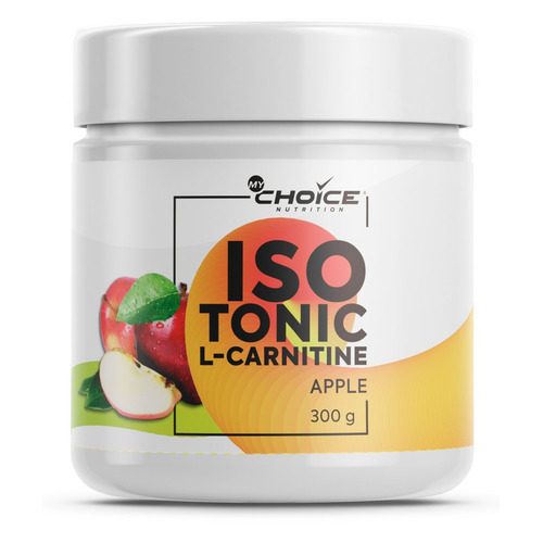 Изотоник MYCHOICE NUTRITION L-Carnitine, порошок, 300гр, яблоко