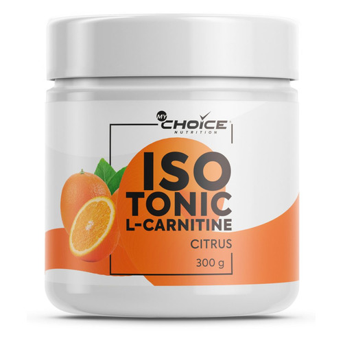 Изотоник MYCHOICE NUTRITION L-Carnitine, порошок, 300гр, апельсин