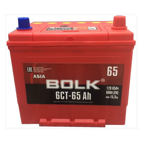 Аккумулятор автомобильный BOLK ABJ 650 65Ач 600A