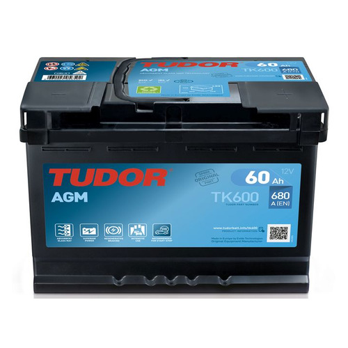 Аккумулятор автомобильный TUDOR TK600 60Ач 680A