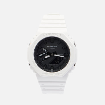 Наручные часы CASIO G-SHOCK GA-2100-7AER Octagon Series, цвет белый