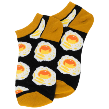 Носки Kawaii Factory Яичница с тостами, размер 36-38, мультиколор