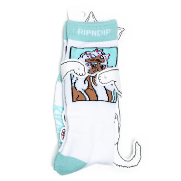 Носки Ripndip Beard голубые 36-45