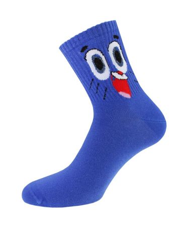 Носки MELLE 24_Глазастик синие Unica (40-45)