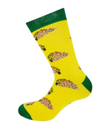 Носки MELLE 24_Такос желтые Unica (40-45)