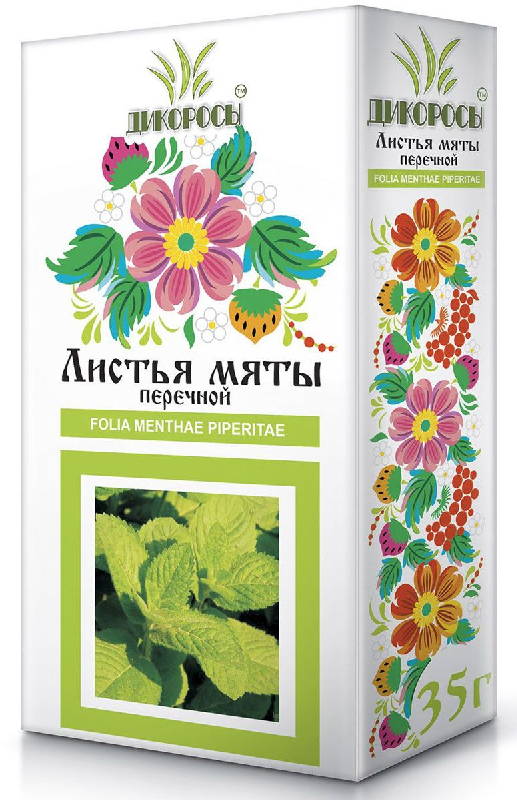 ДИКОРОСЫ ЛИСТЬЯ МЯТЫ ПЕРЕЧНОЙ 35г