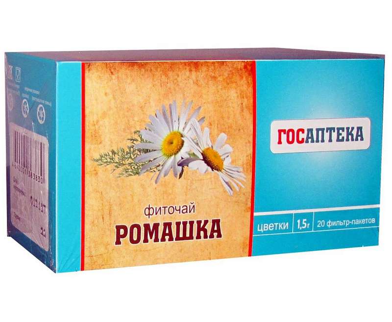 РОМАШКИ ЦВЕТКИ 1,5г 20 шт. фильтр-пакет