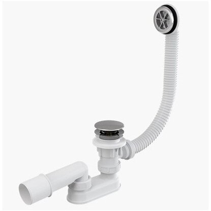Слив-перелив для ванны Click-Clack Alcaplast A505CRM, хром