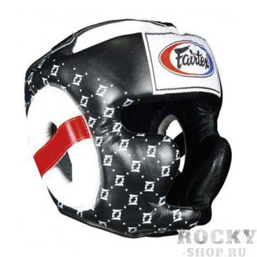 Шлем тренировочный с закрытыми скулами Fairtex, L Fairtex