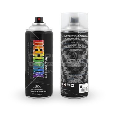 Эмаль аэрозольная, Decorix, Professional, универсальная, акриловая, зеленый мох, RAL-6005, 520 мл