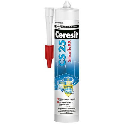 Затирка для швов силиконовая Ceresit