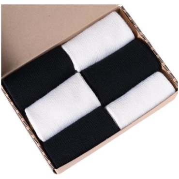 Набор из 6 пар женских теплых носков (ТМ Grinston socks) микс, размер 25
