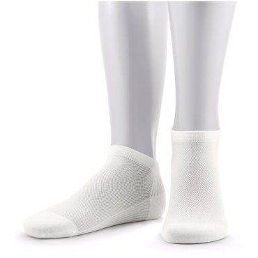 Женские короткие носки из микромодала Grinston socks белые, размер 25