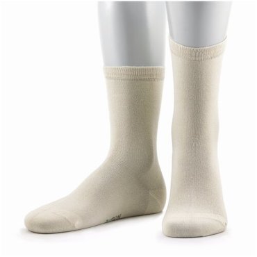 Женские бамбуковые носки Grinston socks бежевые, размер 23