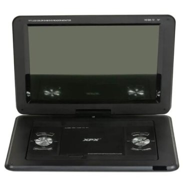 Складной портативный автомобильный DVD плеер с цифровым телевизором XPX-EA1468D DVB-T2 15