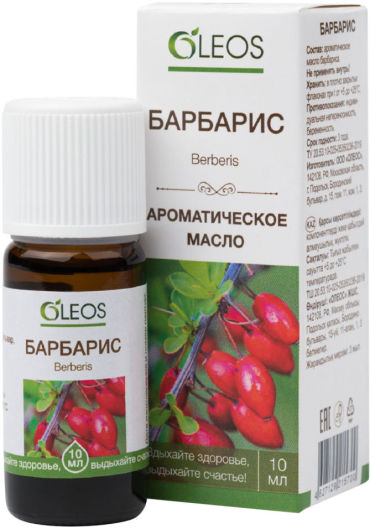 Масло ароматическое Oleos Барбарис 10мл
