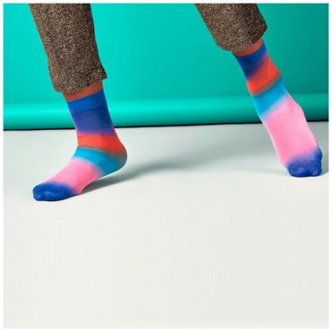 Носки для девушек Hysteria Mia Print Ankle - Blue/Pink/Red 36-41