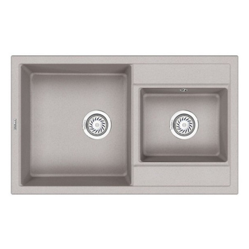 Кухонная мойка GRANULA GR-8201, кварц, 80см х 50см, антик