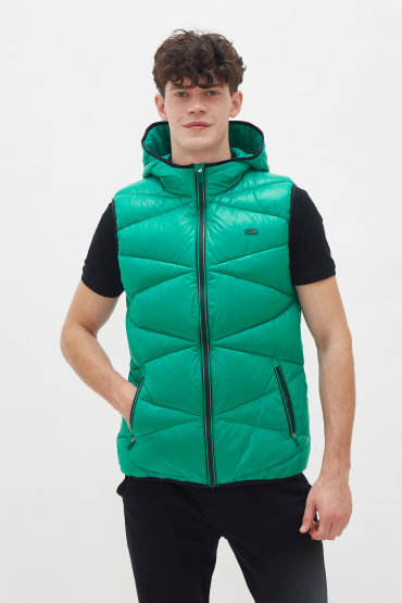 Утепленный жилет мужской U.S. POLO Assn. G081SZ0100CHAN-R синий 50 RU